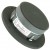  26 mm diskant 8 Ohm Alu front