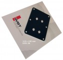  Mounting plate biwire black