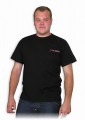 T-Shirt Sort med broderet logo