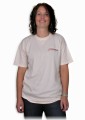 T-Shirt Off-white med broderet logo